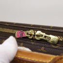 LOUIS VUITTON Monogram Satellite 60 Boston Bag M23354 LV Auth bs24590-10