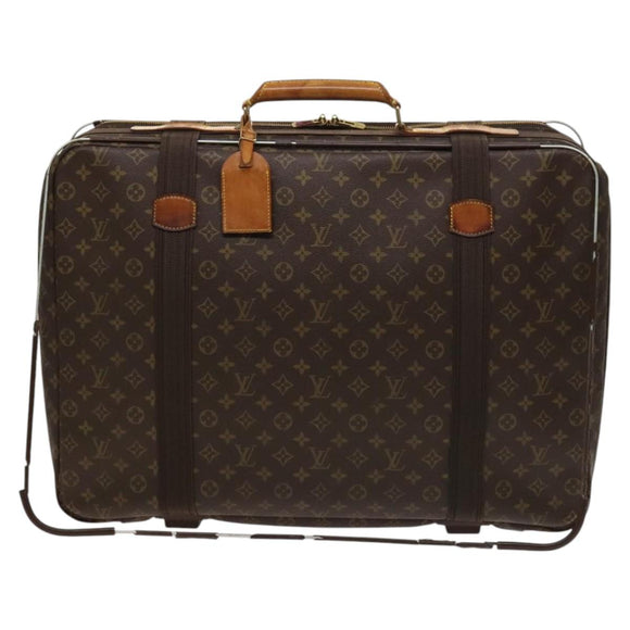 LOUIS VUITTON Monogram Satellite 60 Boston Bag M23354 LV Auth bs24590