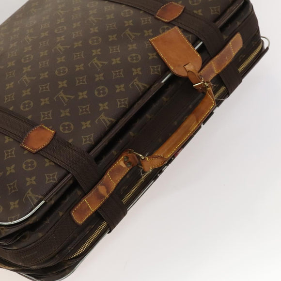 LOUIS VUITTON Monogram Satellite 60 Boston Bag M23354 LV Auth bs24590