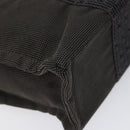 HERMES Her Line PM Tote Bag Canvas Gray Silver Auth bs24608-14