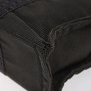 HERMES Her Line PM Tote Bag Canvas Gray Silver Auth bs24608-15