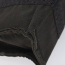 HERMES Her Line PM Tote Bag Canvas Gray Silver Auth bs24608-16