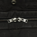 HERMES Her Line PM Tote Bag Canvas Gray Silver Auth bs24608-10