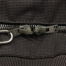 HERMES Her Line MM Tote Bag Canvas Gray Silver Auth bs24609-10