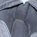 HERMES Her Line MM Tote Bag Canvas Gray Silver Auth bs24609-18