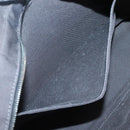 HERMES Her Line MM Tote Bag Canvas Gray Silver Auth bs24609-12