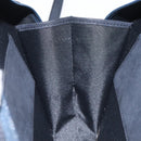 BVLGARI Shoulder Bag Suede Navy Silver Auth bs24625-19