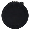 BVLGARI Shoulder Bag Suede Navy Silver Auth bs24625-2