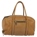 Chloe Shoulder Bag Leather Brown Gold Auth bs24630-13