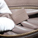 Chloe Shoulder Bag Leather Brown Gold Auth bs24630-12