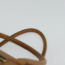 Chloe Shoulder Bag Leather Brown Gold Auth bs24630-8