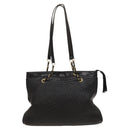 BALLY Shoulder Bag Leather Brown Gold Auth bs24637-2