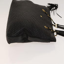 BALLY Shoulder Bag Leather Brown Gold Auth bs24637-3