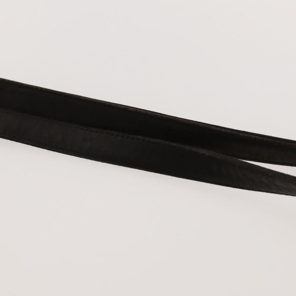 BALLY Shoulder Bag Leather Brown Gold Auth bs24637