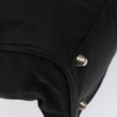 PRADA Hand Bag Nylon Black Silver Auth bs24646-14