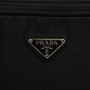 PRADA Hand Bag Nylon Black Silver Auth bs24646-17