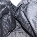 PRADA Hand Bag Nylon Black Silver Auth bs24646-20