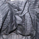 PRADA Hand Bag Nylon Black Silver Auth bs24646-21