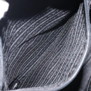 PRADA Hand Bag Nylon Black Silver Auth bs24646-22