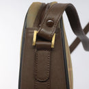 Burberrys Nova Check Shoulder Bag Canvas Beige Gold Auth bs24660-9