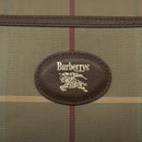 Burberrys Nova Check Shoulder Bag Canvas Beige Gold Auth bs24660-18