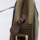 Burberrys Nova Check Shoulder Bag Canvas Beige Gold Auth bs24660-10