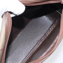 Burberrys Nova Check Shoulder Bag Canvas Beige Gold Auth bs24660-11