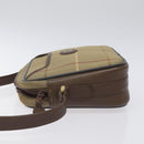 Burberrys Nova Check Shoulder Bag Canvas Beige Gold Auth bs24660-4