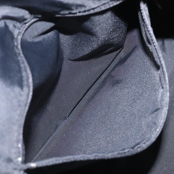 Burberrys Blue Label Hand Bag Nylon Khaki Auth bs24661