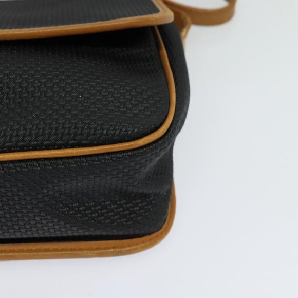 SAINT LAURENT Shoulder Bag PVC Black Auth bs24667