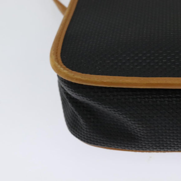 SAINT LAURENT Shoulder Bag PVC Black Auth bs24667