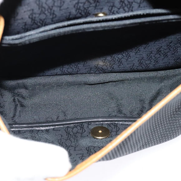 SAINT LAURENT Shoulder Bag PVC Black Auth bs24667