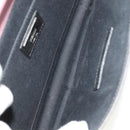 FENDI Hand Bag Leather 2way Gray Silver Auth bs24671-19