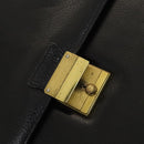 Gianni Versace Business Bag Leather Black Auth bs24674-17