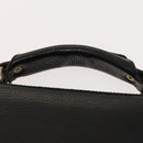 Gianni Versace Business Bag Leather Black Auth bs24674-8