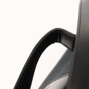 Gianni Versace Hand Bag Canvas 2way Black Silver Auth bs24675-9