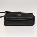 Gianni Versace Hand Bag Canvas 2way Black Silver Auth bs24675-5