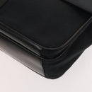 Gianni Versace Hand Bag Canvas 2way Black Silver Auth bs24675-10