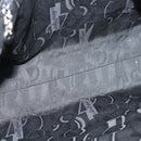 Salvatore Ferragamo Gancini Shoulder Bag Enamel Black Silver Auth bs24679-11