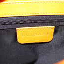 BVLGARI Shoulder Bag Canvas Black Silver Auth bs24682-15