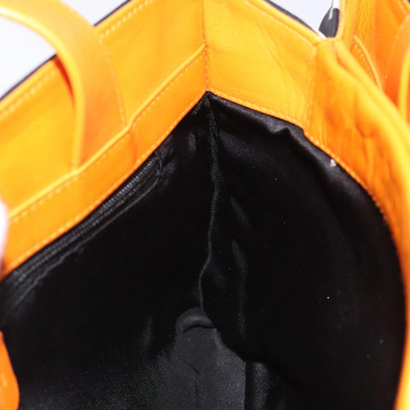 BVLGARI Shoulder Bag Canvas Black Silver Auth bs24682