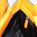 BVLGARI Shoulder Bag Canvas Black Silver Auth bs24682-18