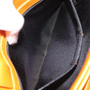 BVLGARI Shoulder Bag Canvas Black Silver Auth bs24682-19