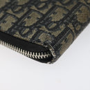 Christian Dior Trotter Canvas Wallet Navy Auth bs24695-15
