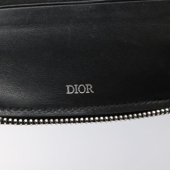 Christian Dior Trotter Canvas Wallet Navy Auth bs24695