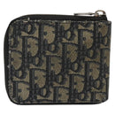 Christian Dior Trotter Canvas Wallet Navy Auth bs24695-2