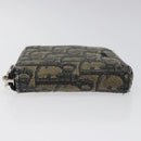 Christian Dior Trotter Canvas Wallet Navy Auth bs24695-4