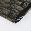 Christian Dior Trotter Canvas Wallet Navy Auth bs24695-7