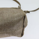 Chloe Shoulder Bag Leather Beige Gold Auth bs24699-17