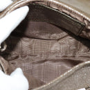 Chloe Shoulder Bag Leather Beige Gold Auth bs24699-11